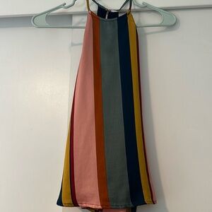 Do + Be stripped tank top!